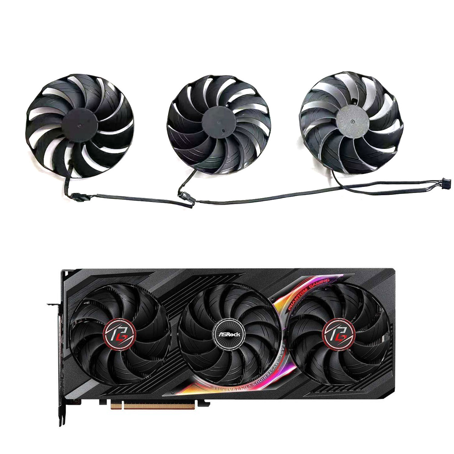 Rx 7800 Xt 16Gb - Nuevo Ventilador de Refrigeración de 4