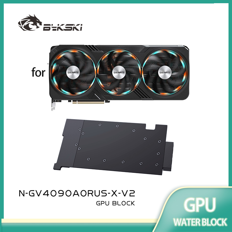 Rtx 4090 Water Block Full Cover - Bloque de Refrigeración Líquido Bykski para