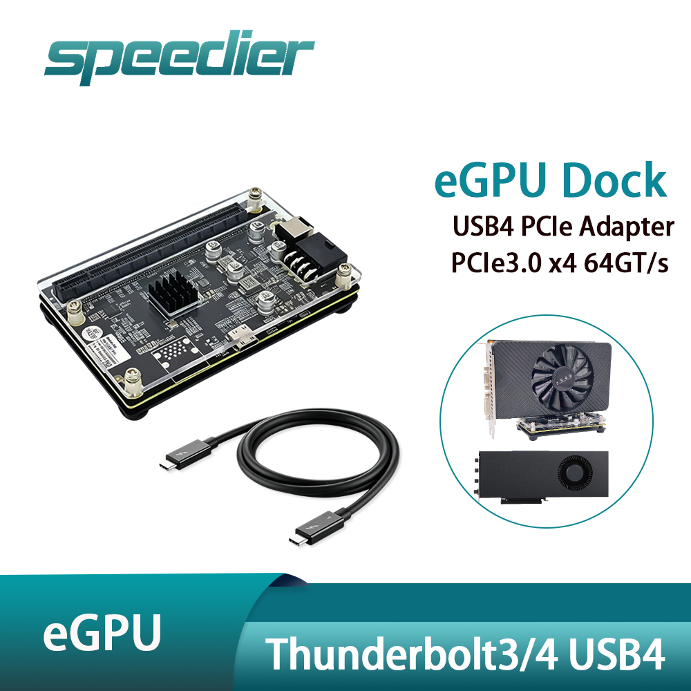 Gpu External Dock Egpu Thunderbolt 4 - Base de Conexión USB4 Thunderbolt 3