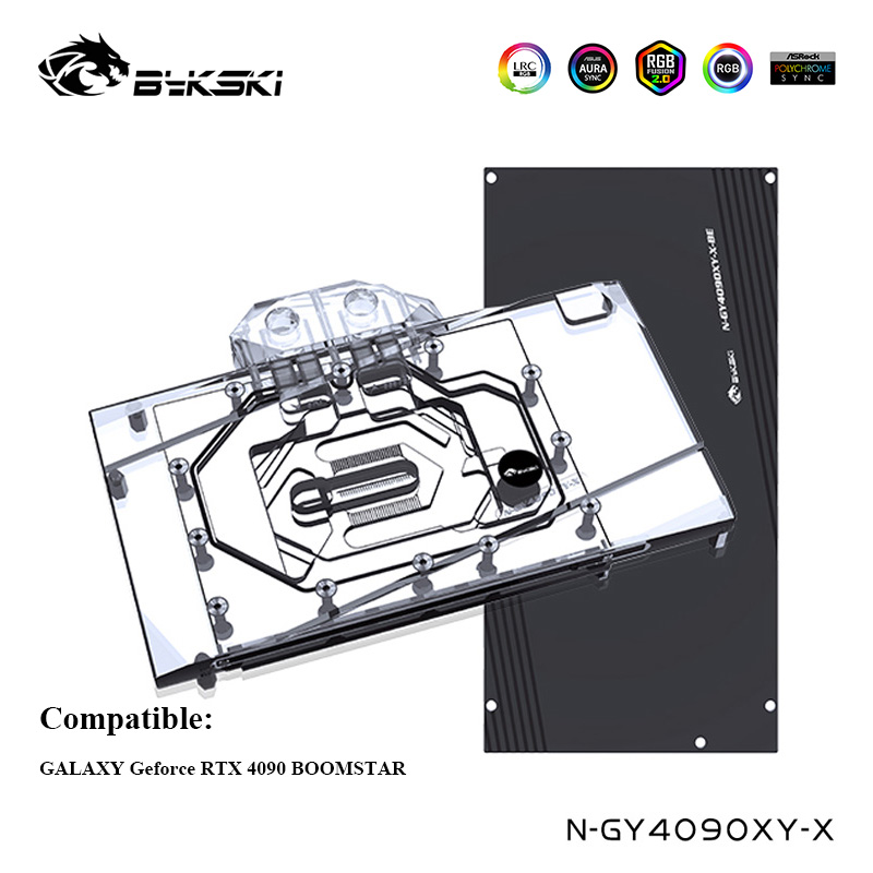 Bykski enfriador de agua de cu - Rtx 4090 Water Block Full Cover reseña y precio