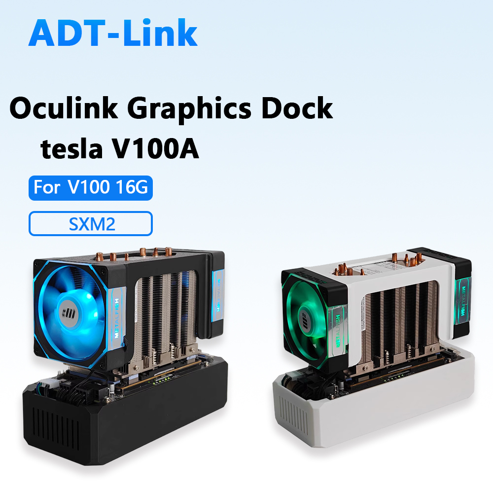 Base de conexión eGPU V100A OC - Oculink Gpu Dock Station reseña y precio