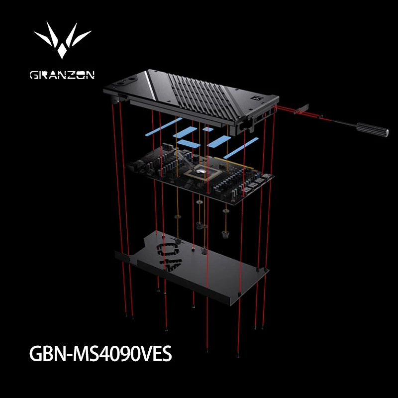 Granzon GBN-MS4090VES, bloque  - Rtx 4090 Water Block Full Cover reseña y precio