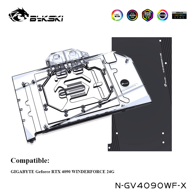 Bloque de refrigeración por ag - Rtx 4090 Water Block Full Cover reseña y precio