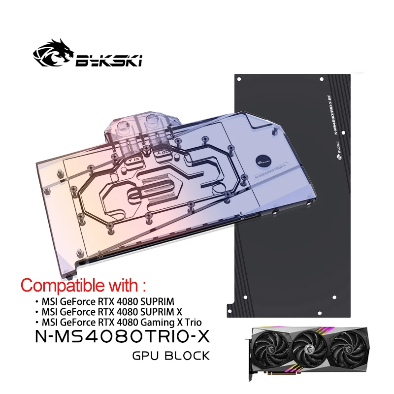 Bloque de refrigeración por ag - Rtx 4080 Water Cooling Block reseña y precio