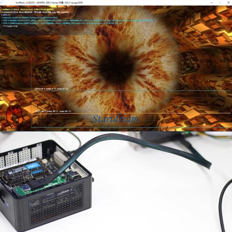 GDC Base para tarjeta gráfica  - Oculink Gpu Dock Station reseña y precio
