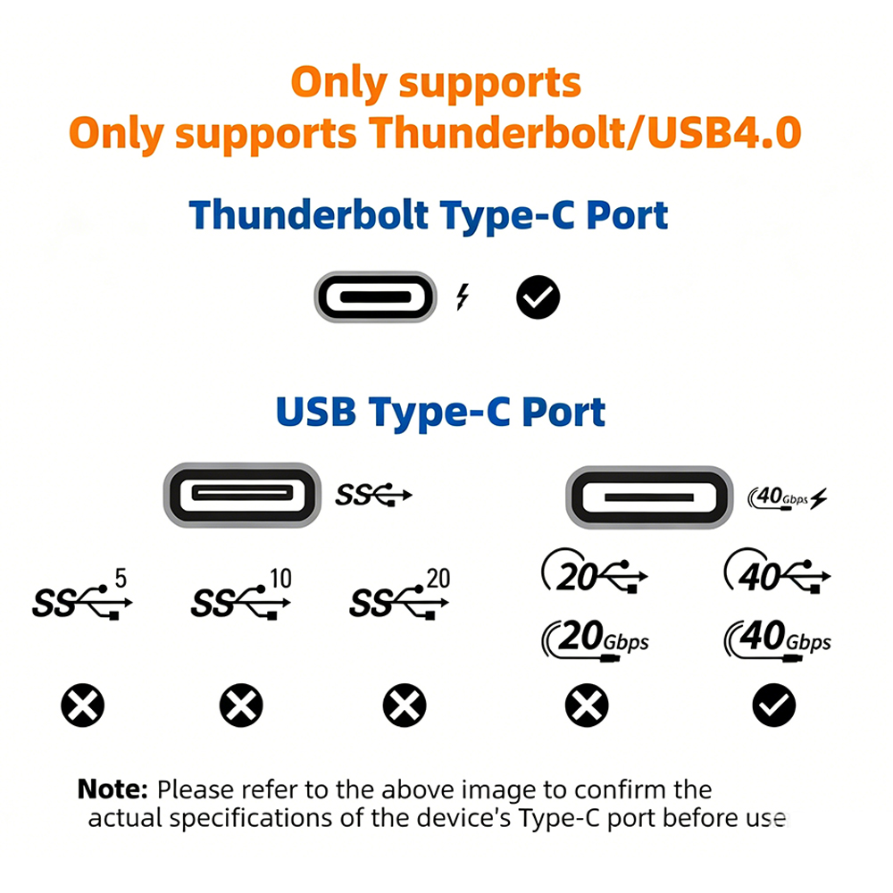 Base de Conexión USB4 Thunderb - Gpu External Dock Egpu Thunderbolt 4 reseña y precio