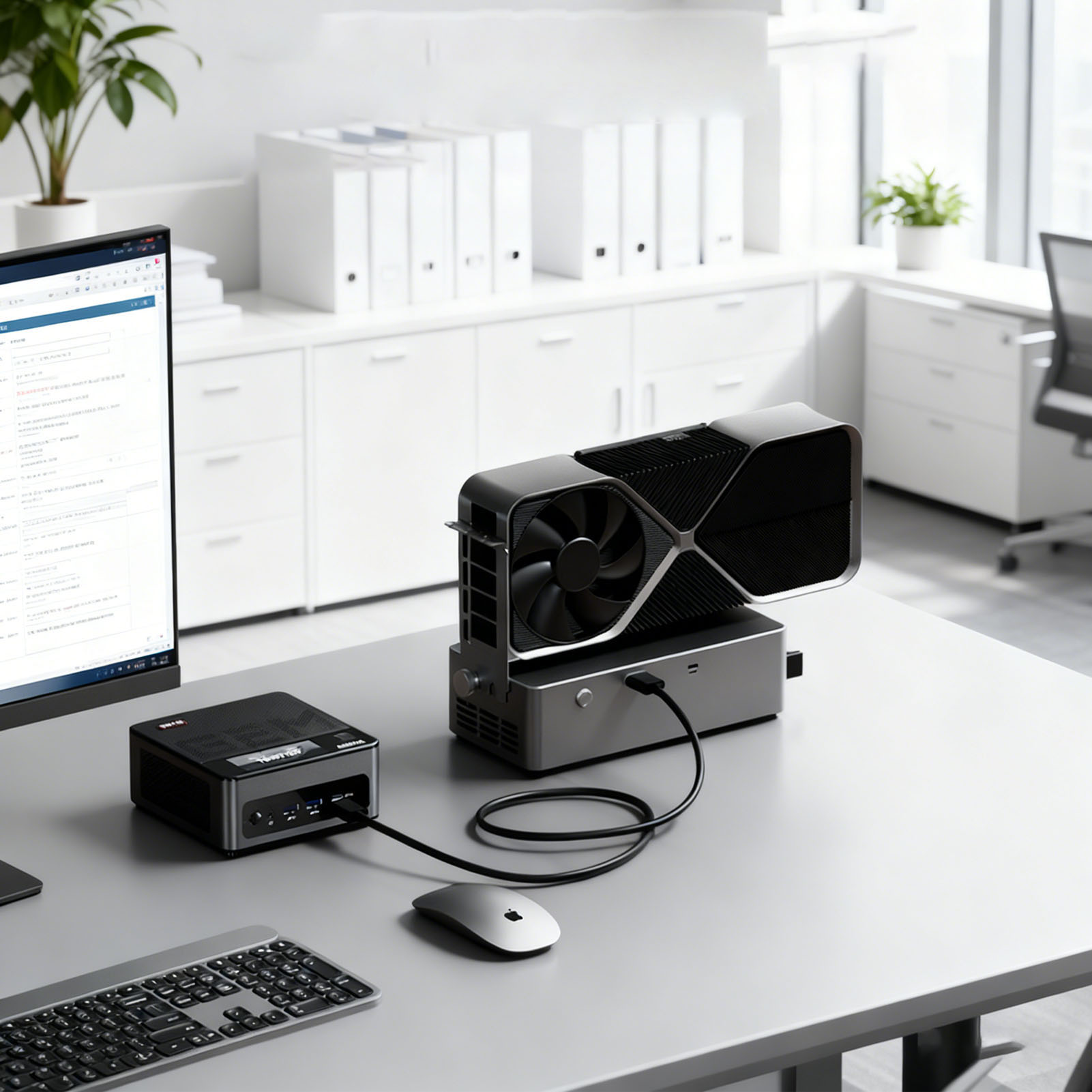 Base de Conexión para GPU Exte - Oculink Gpu Dock Station reseña y precio