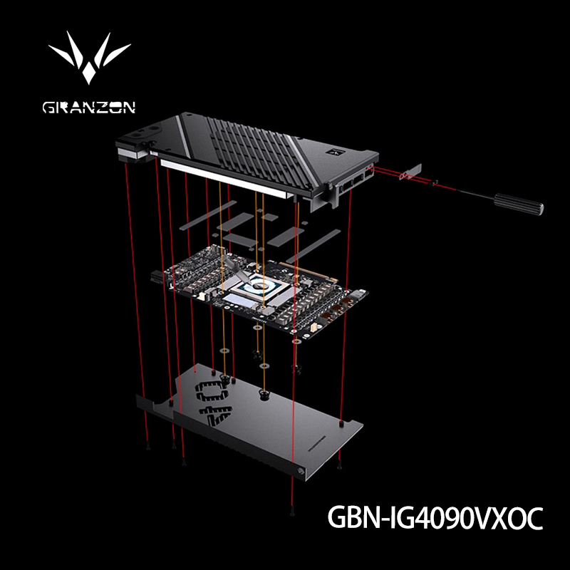 Bloque de agua Granzon para ta - Rtx 4090 Water Block Full Cover reseña y precio